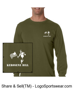 Army Green Long Sleeve Design Zoom